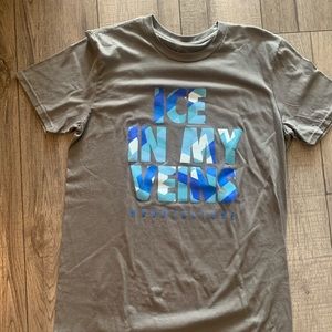 Hoop Culture Gray Ice In My Veins T-shirt